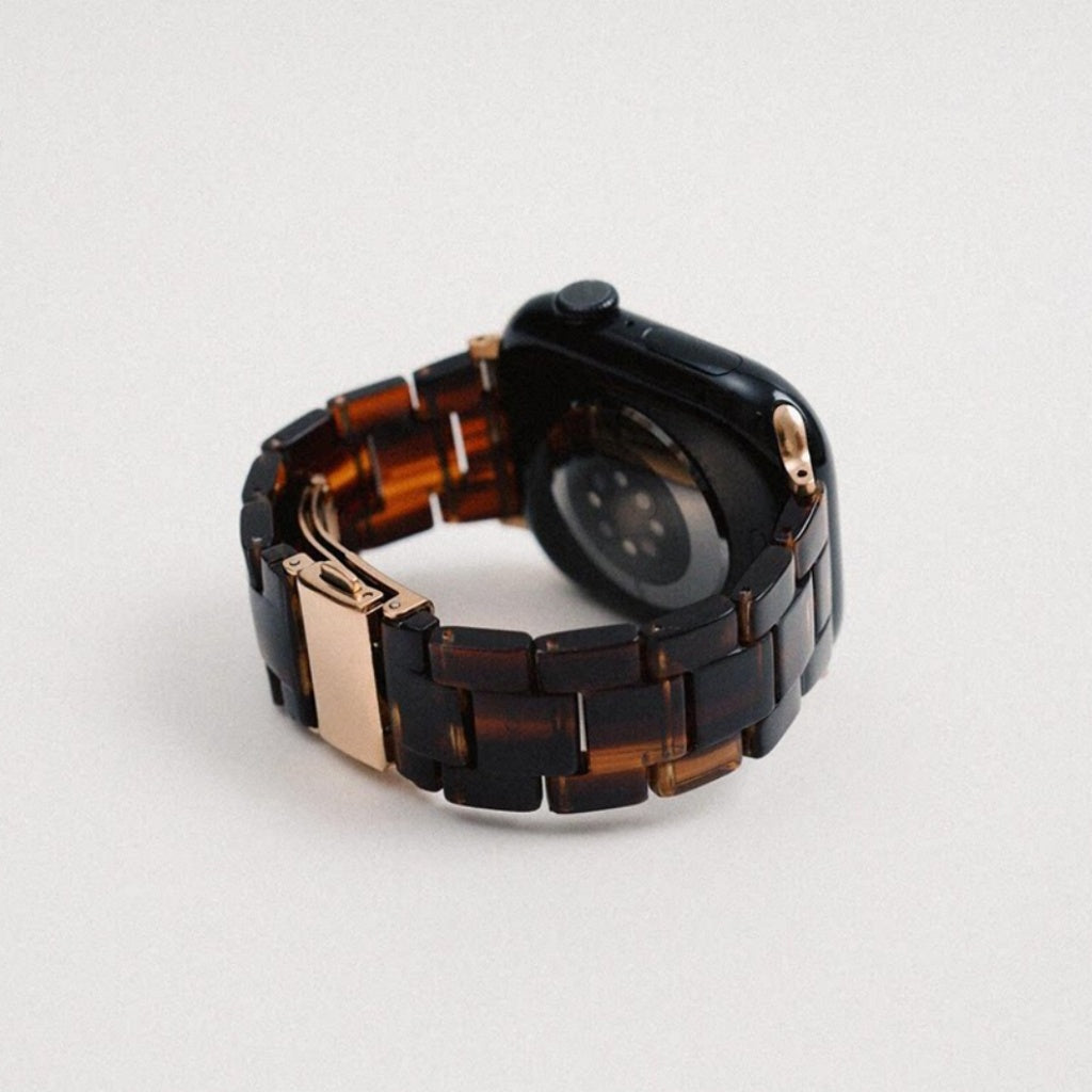 Amber Resin Apple Watch Band