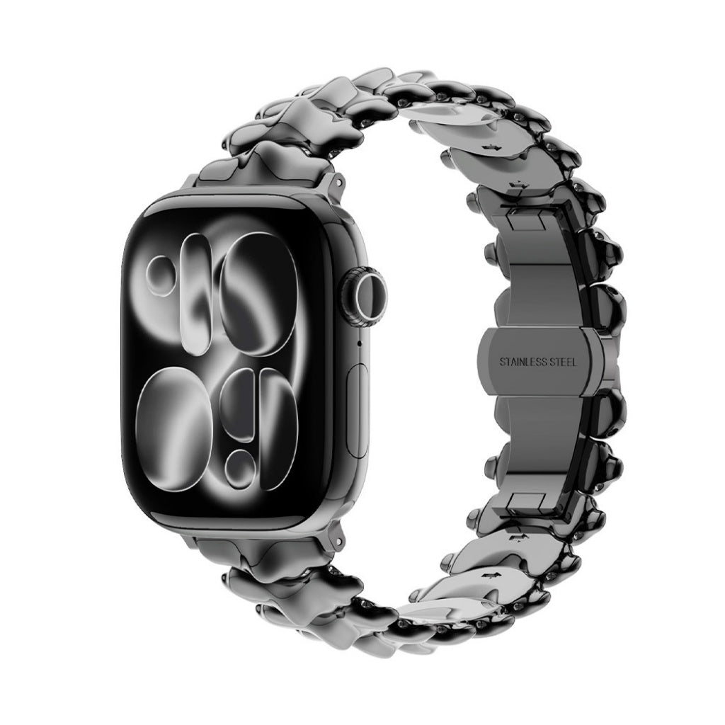 Vertebrae Stainless Steel Band For Apple Watch