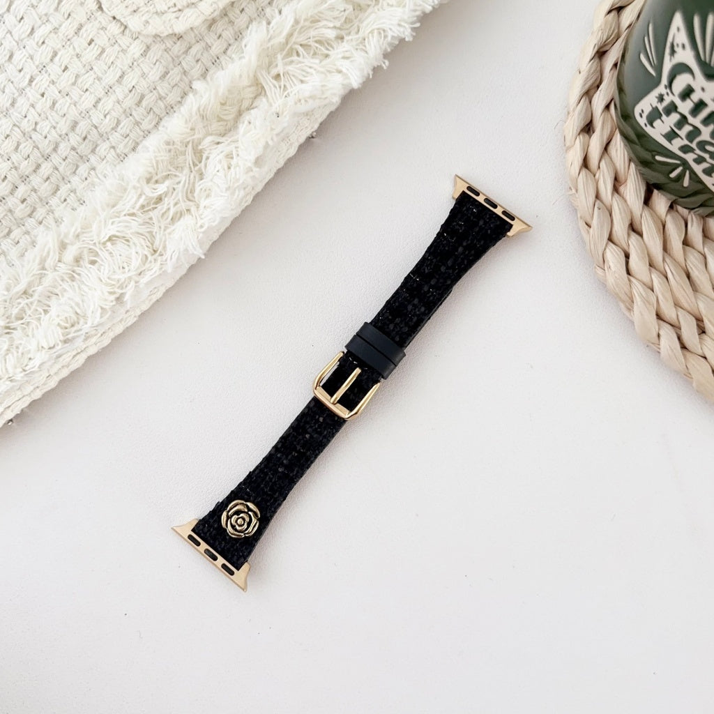 Rosalie Tweed Rose Band for Apple Watch