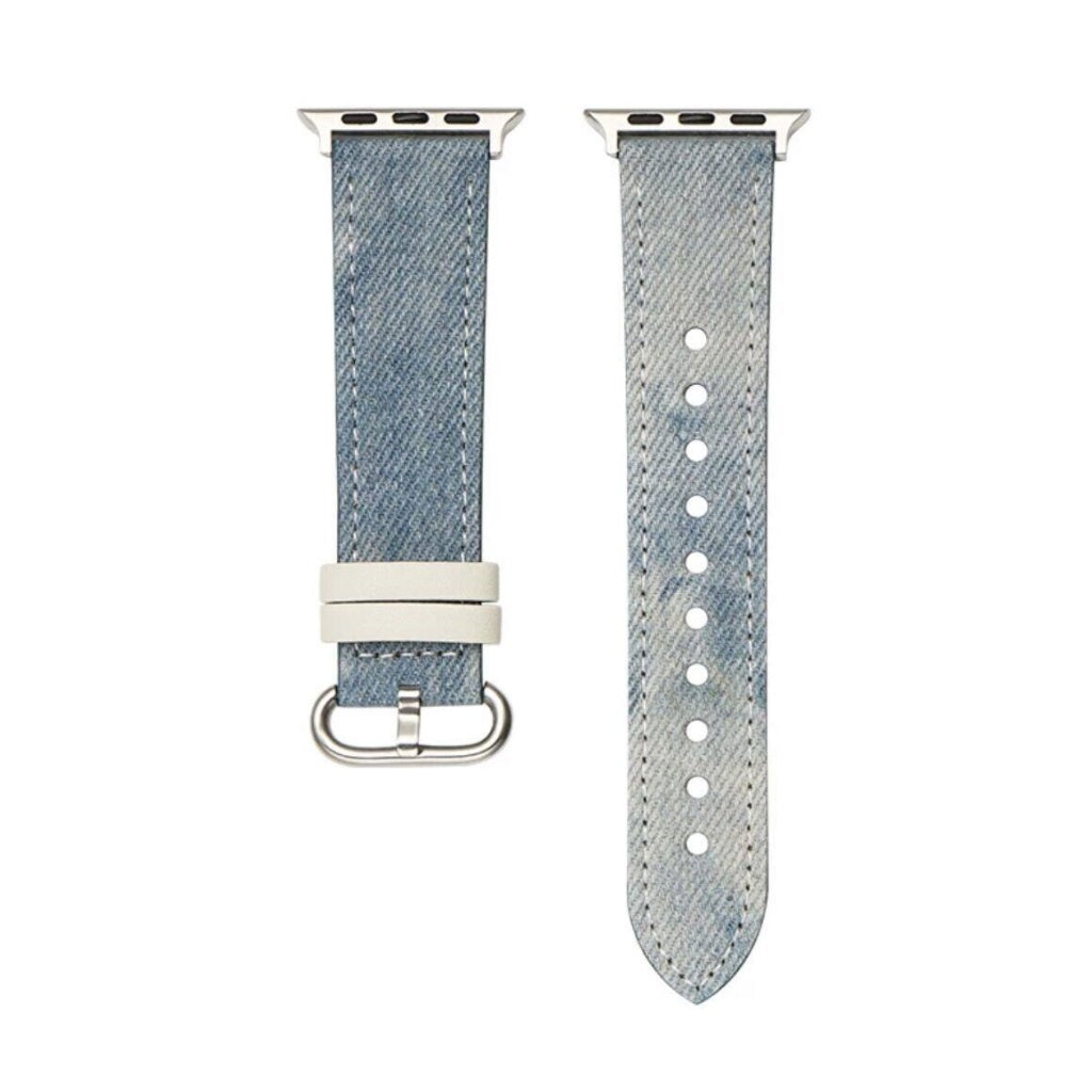 Retro Denim Apple Watch Strap