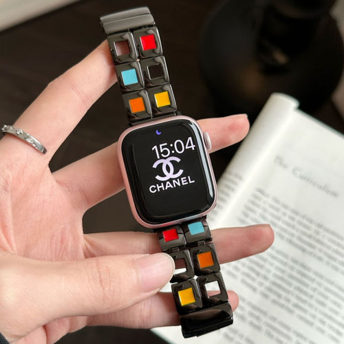 Candy Square Stainless Steel Strap