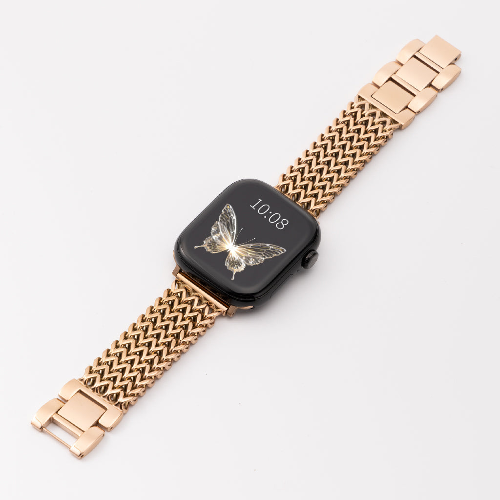 Heart Weave Stainless Steel Band