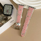 Elegant Butterfly Leather Strap