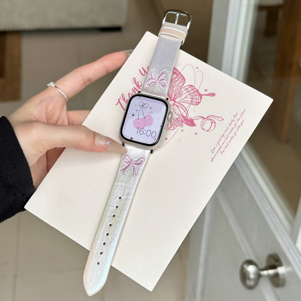 Cute Bowknot Apple Watch Strap