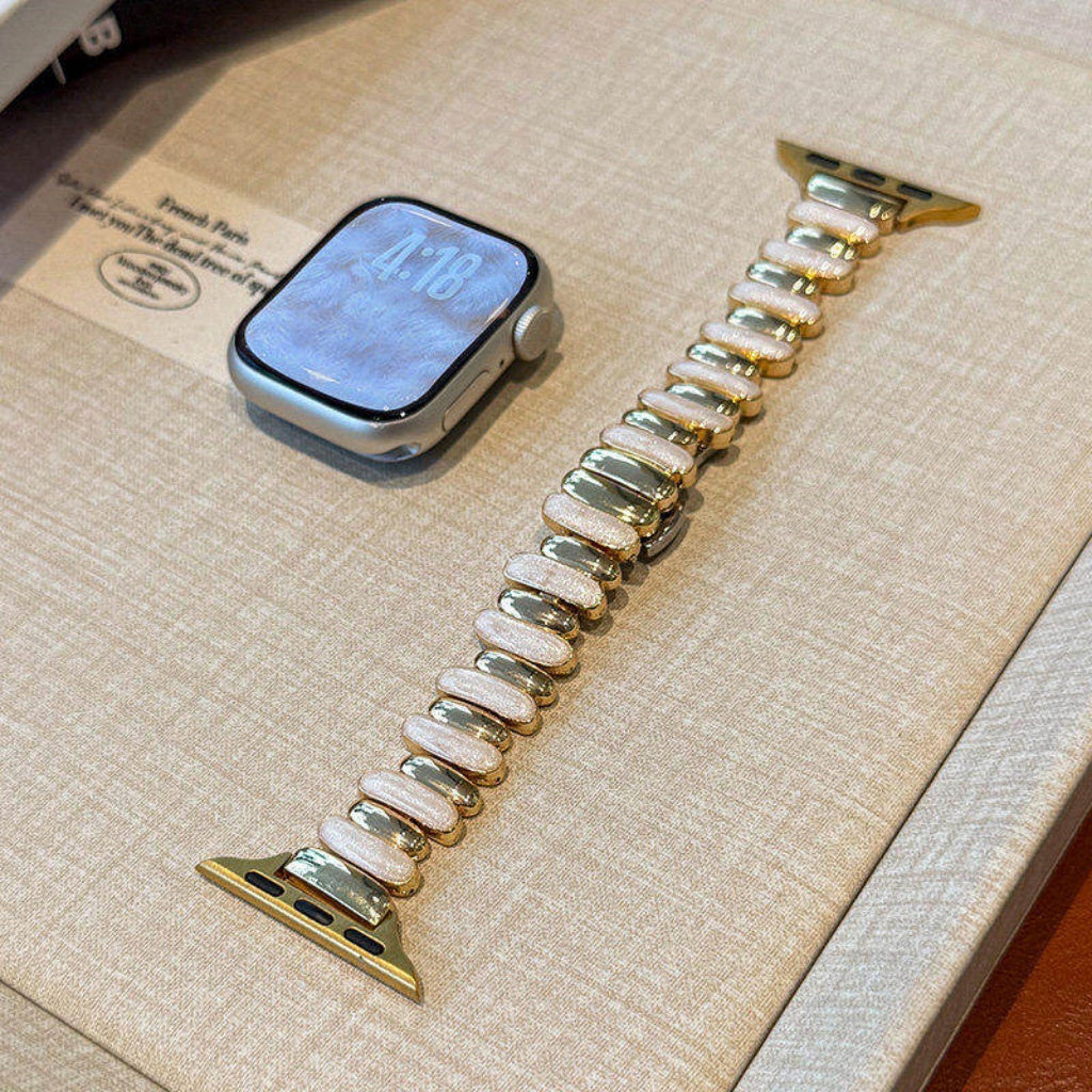 Luna Pebble Metal Bracelet Band For Apple Watch