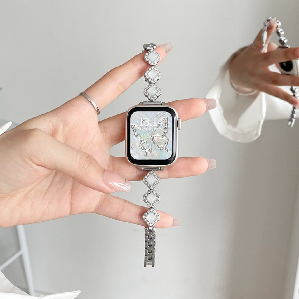 Crystal Metal Apple Watch Band