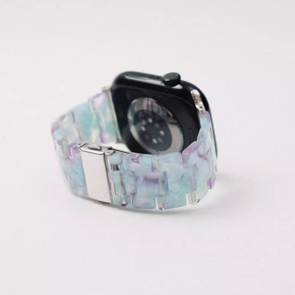 Amber Resin Apple Watch Band