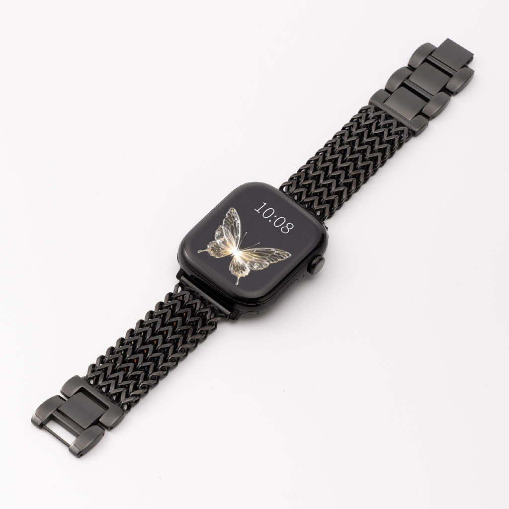 Heart Weave Stainless Steel Band