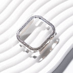 Bling Rhinestone Case Cover With Tempered Glass