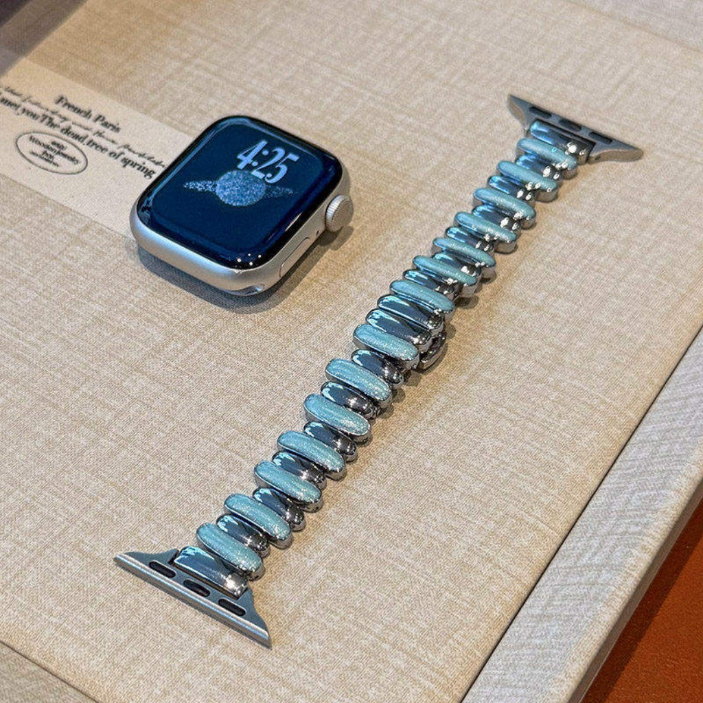 Luna Pebble Metal Bracelet Band For Apple Watch