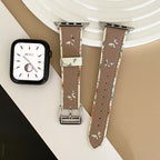 Elegant Butterfly Leather Strap