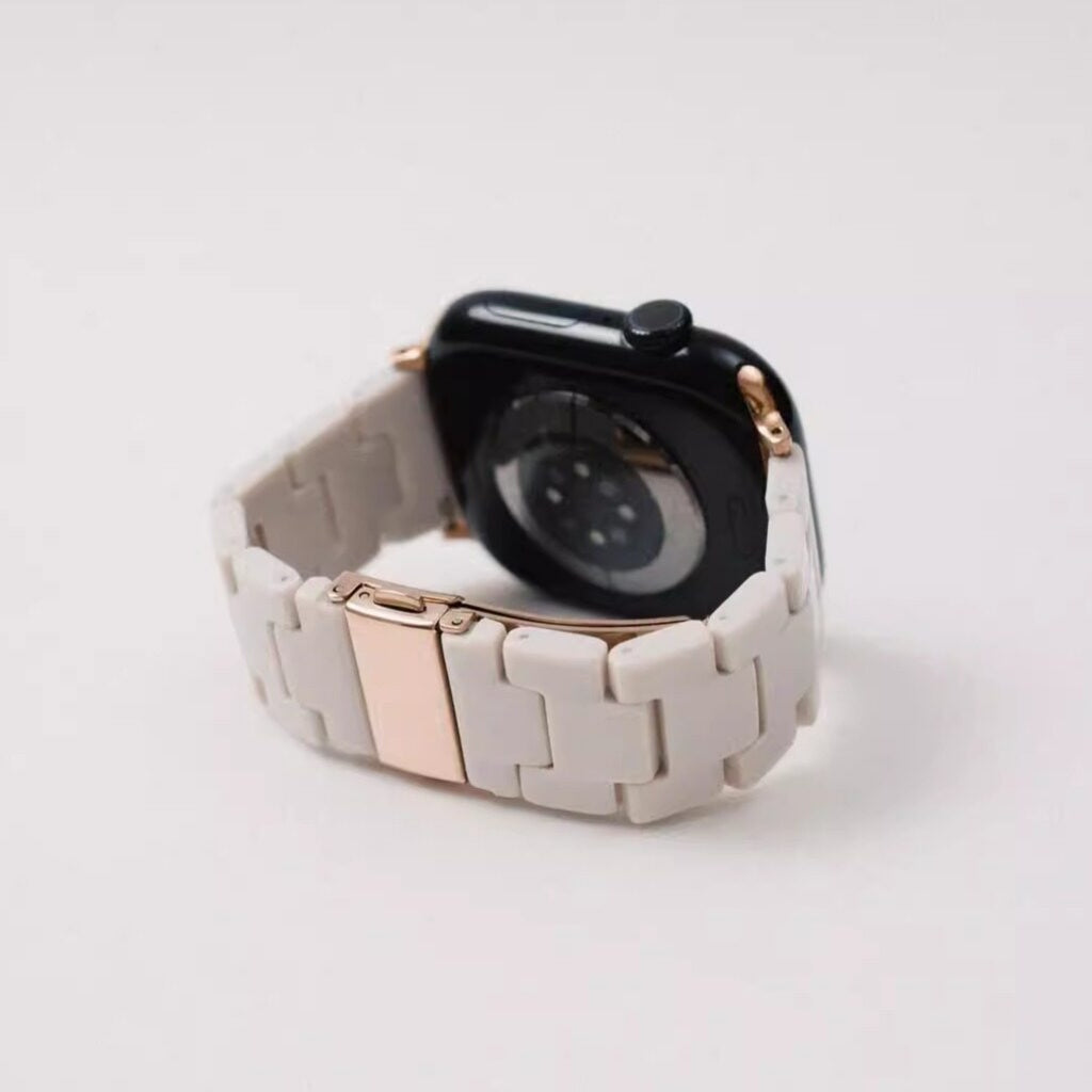 Amber Resin Apple Watch Band