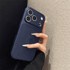 Leather-Trimmed Premium Case For Iphone