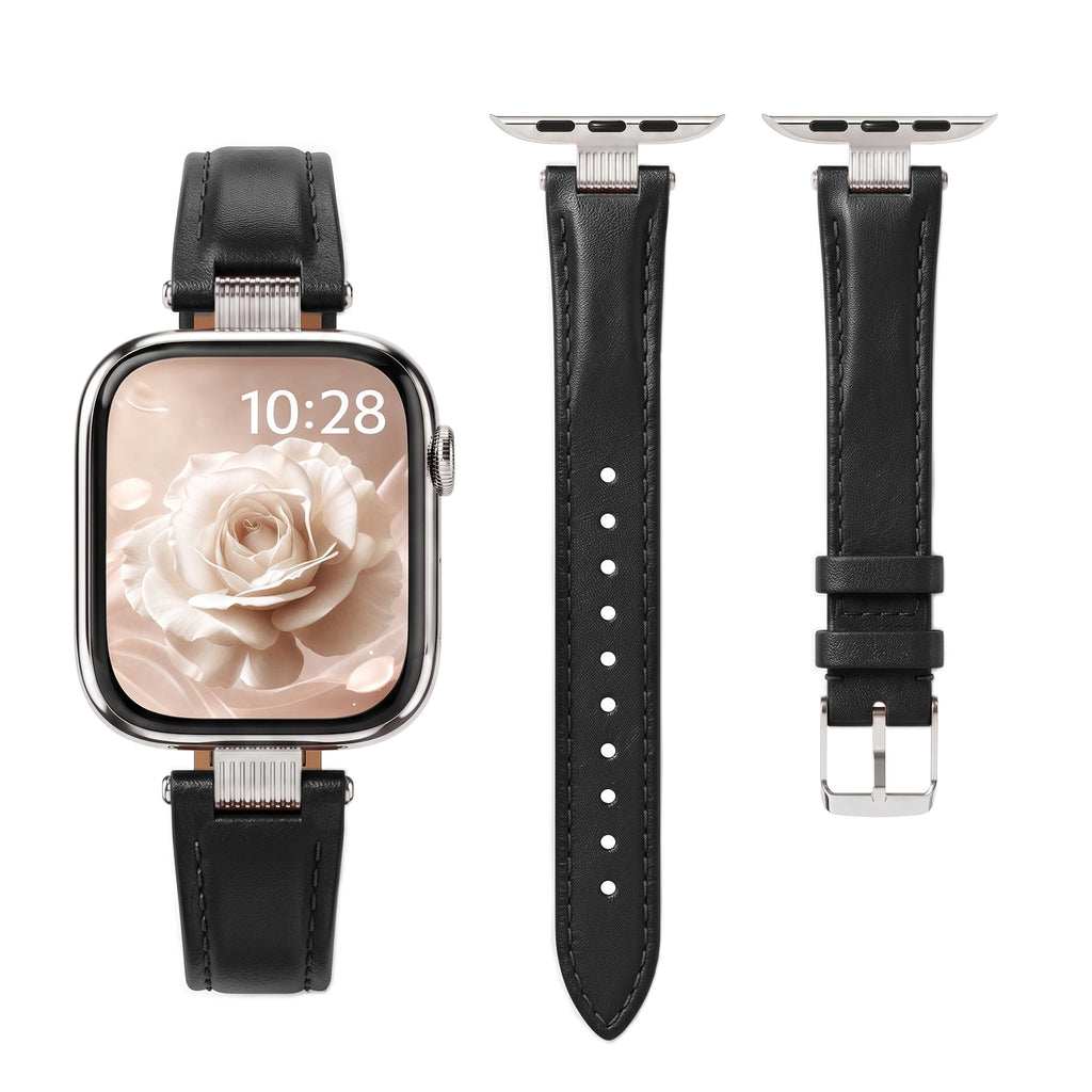 Cavelle Leather Band For Apple Watch