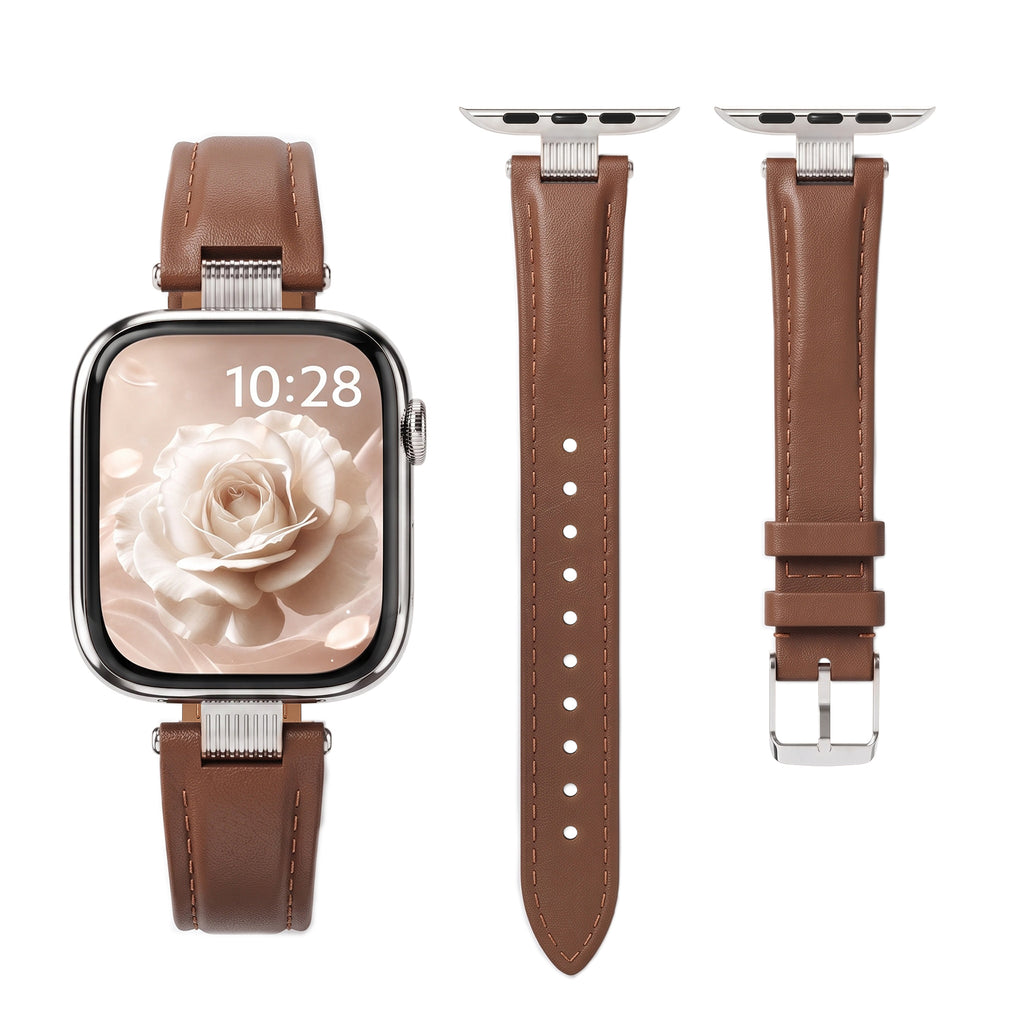 Cavelle Leather Band For Apple Watch
