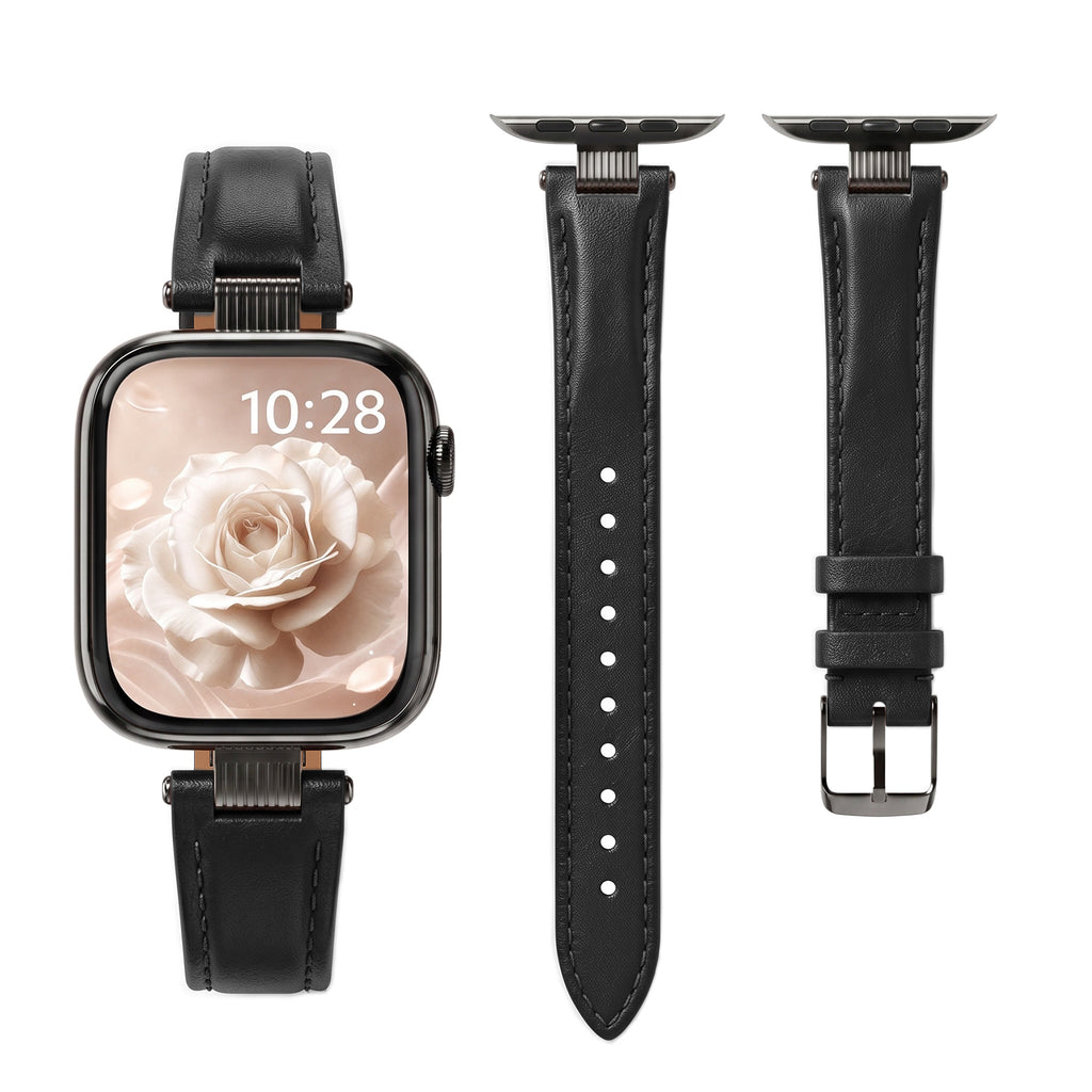 Cavelle Leather Band For Apple Watch