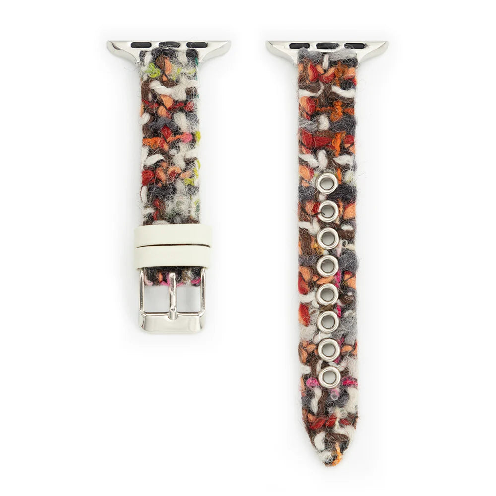 Multicolor Tweed Apple Watch Band