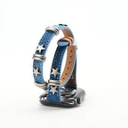 Retro Star Stud Denim Band For Apple Watch