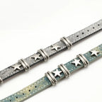 Retro Star Stud Denim Band For Apple Watch